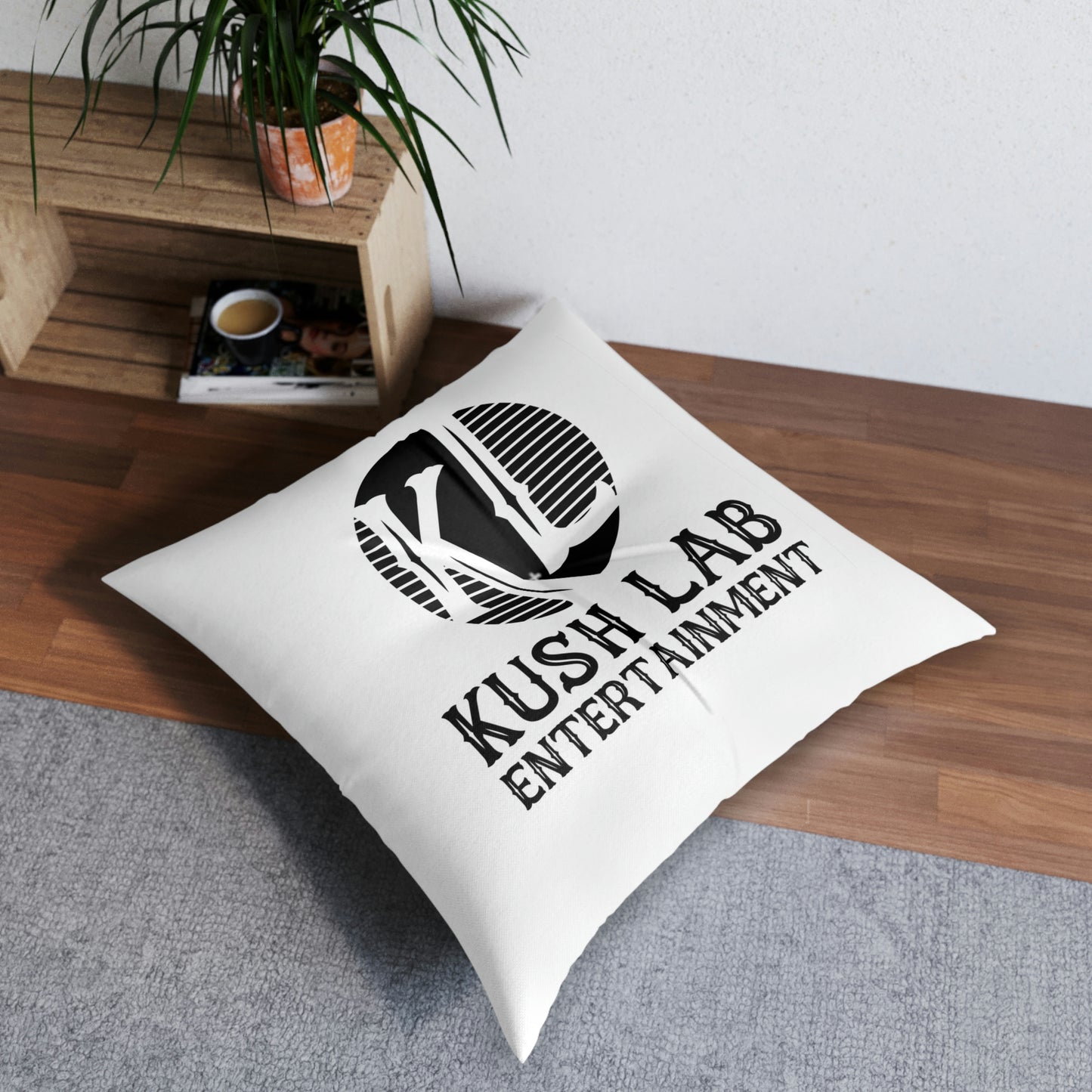 Tufted Floor Pillow, Square