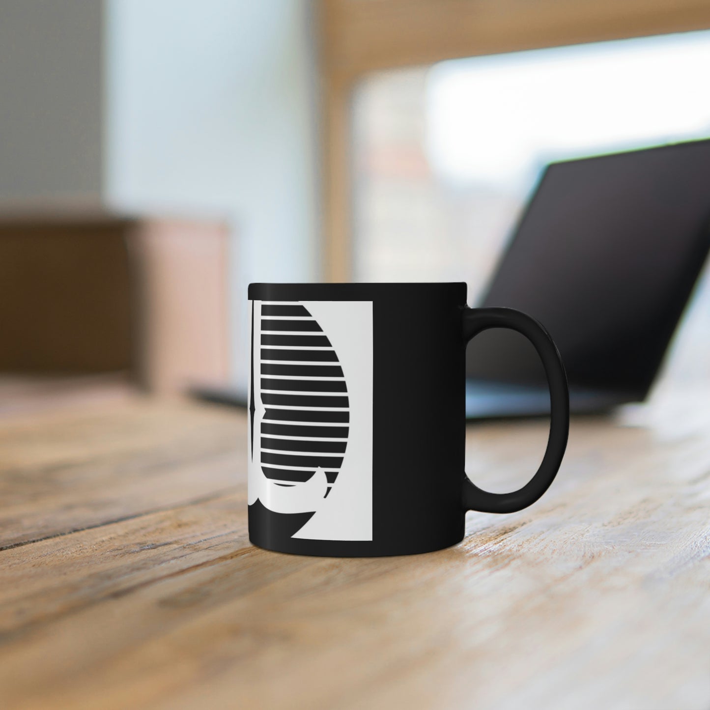 11oz Black Mug