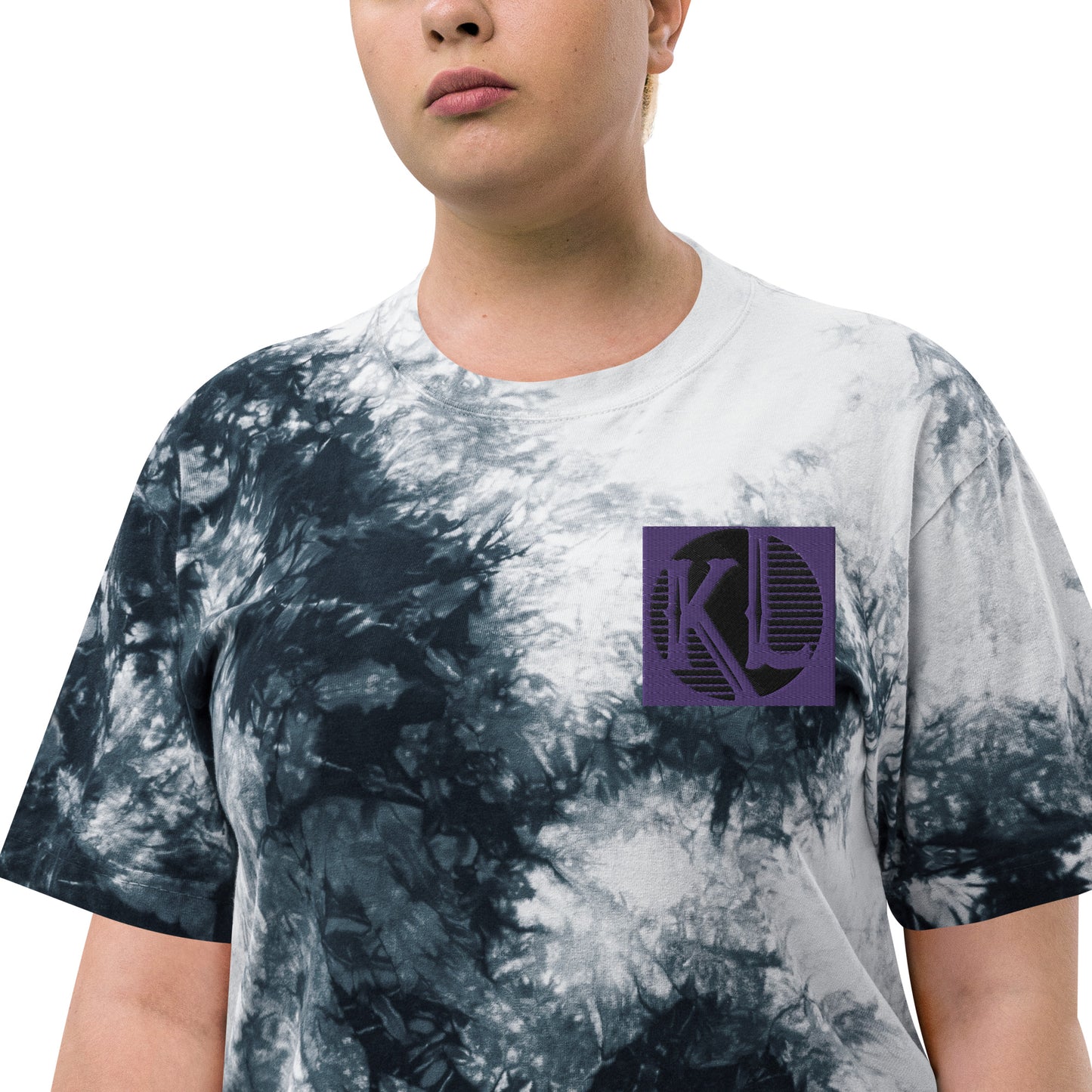 Oversized tie-dye t-shirt
