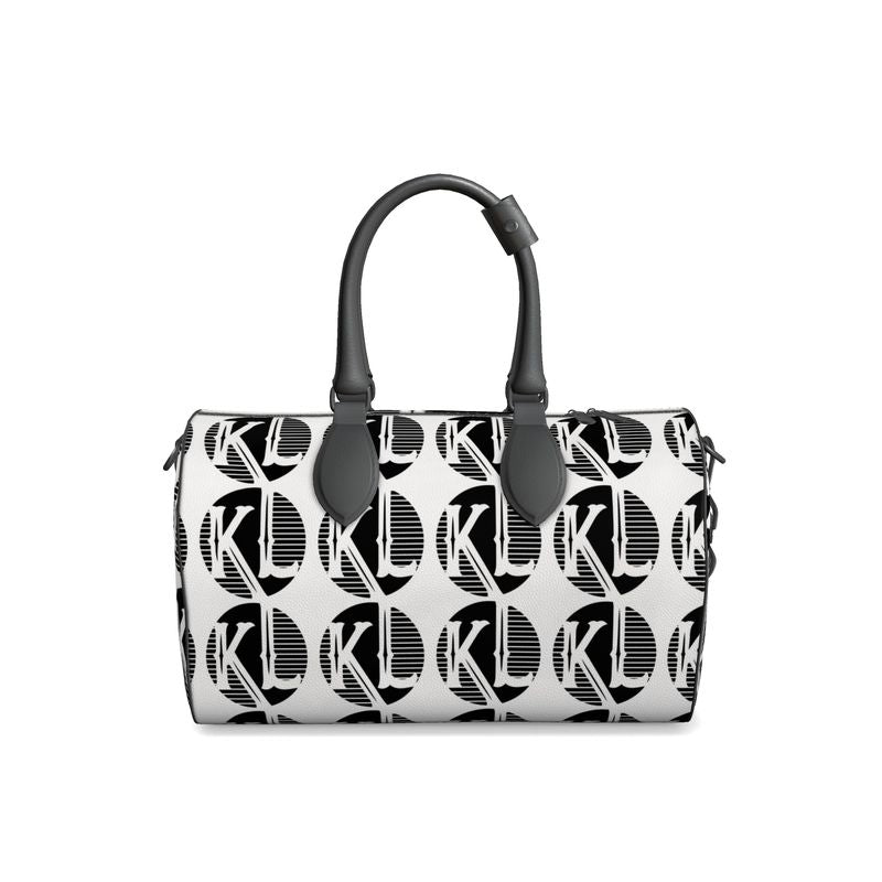 Leather KL duffle bag