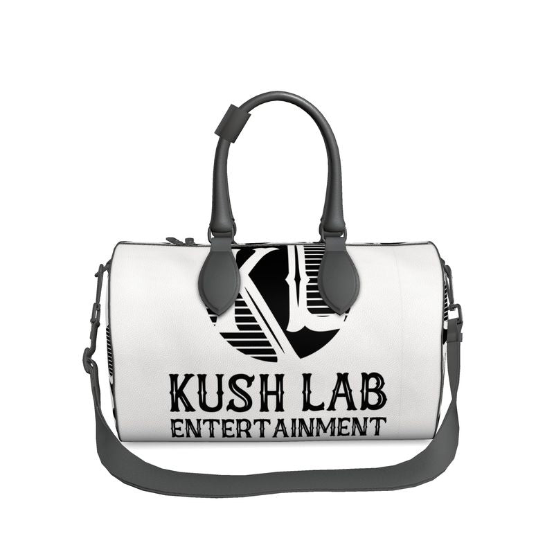 Leather KL duffle bag