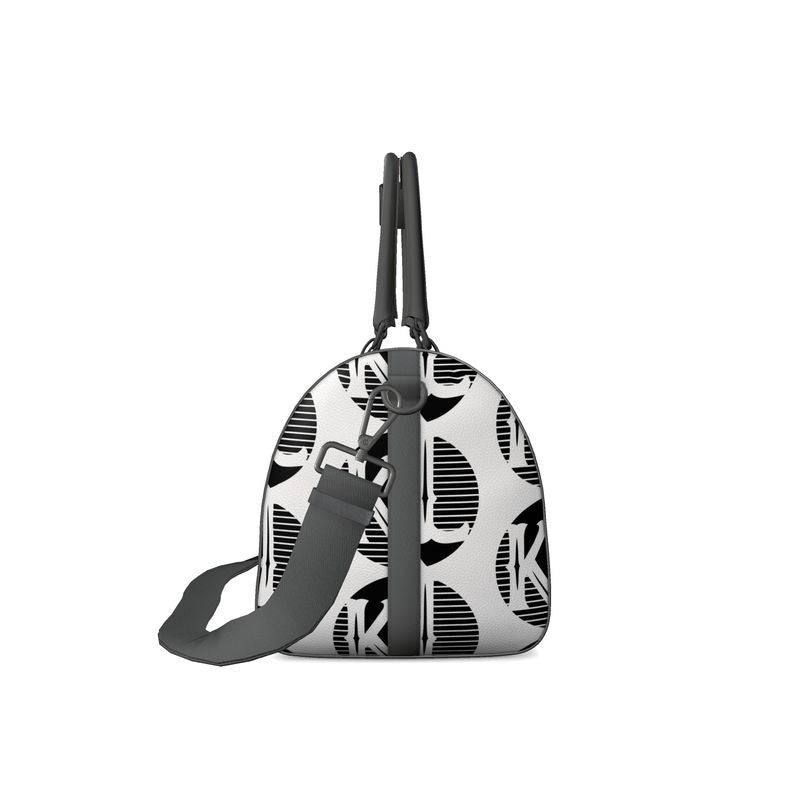Leather KL duffle bag