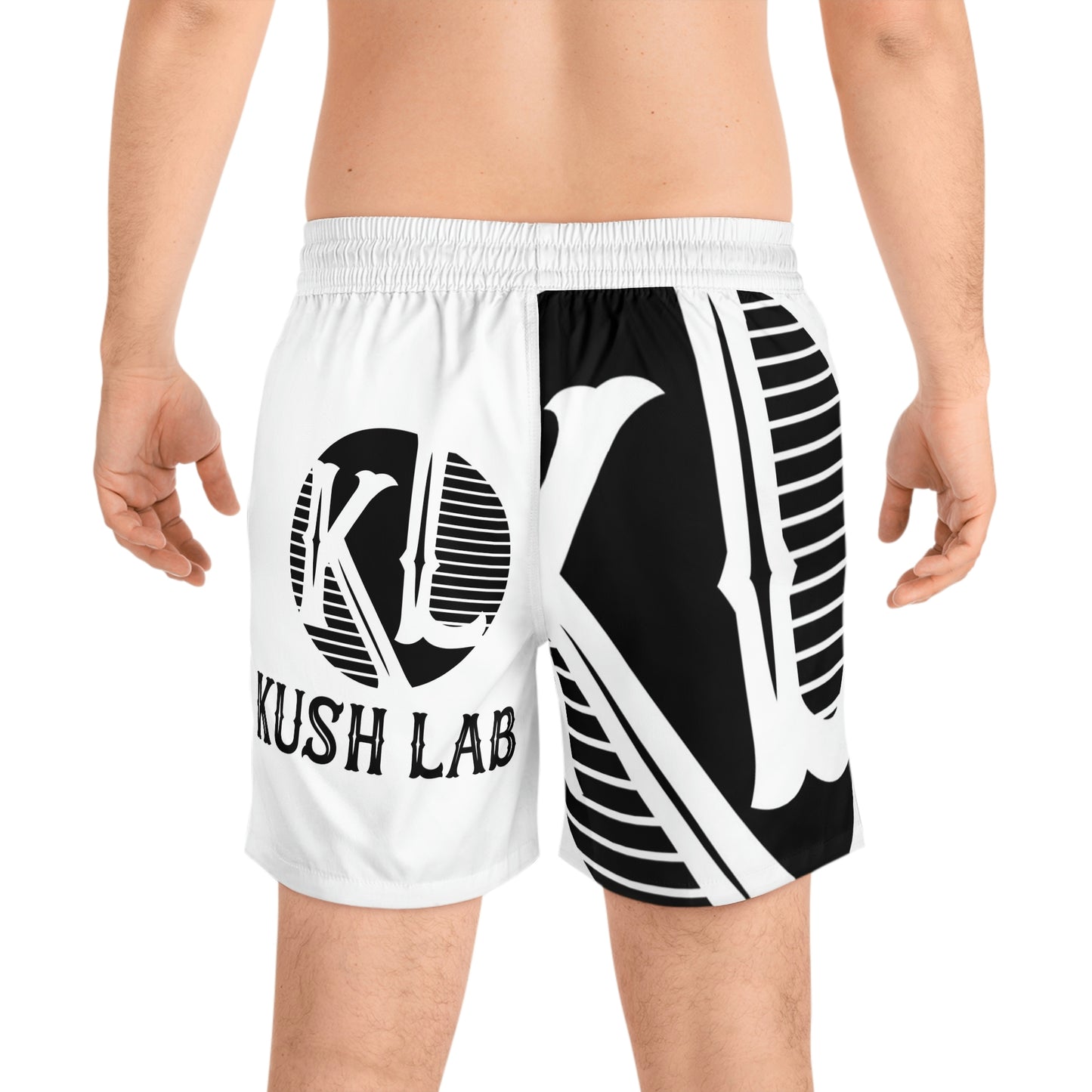 Men's Mid-Length Swim Shorts (AOP)