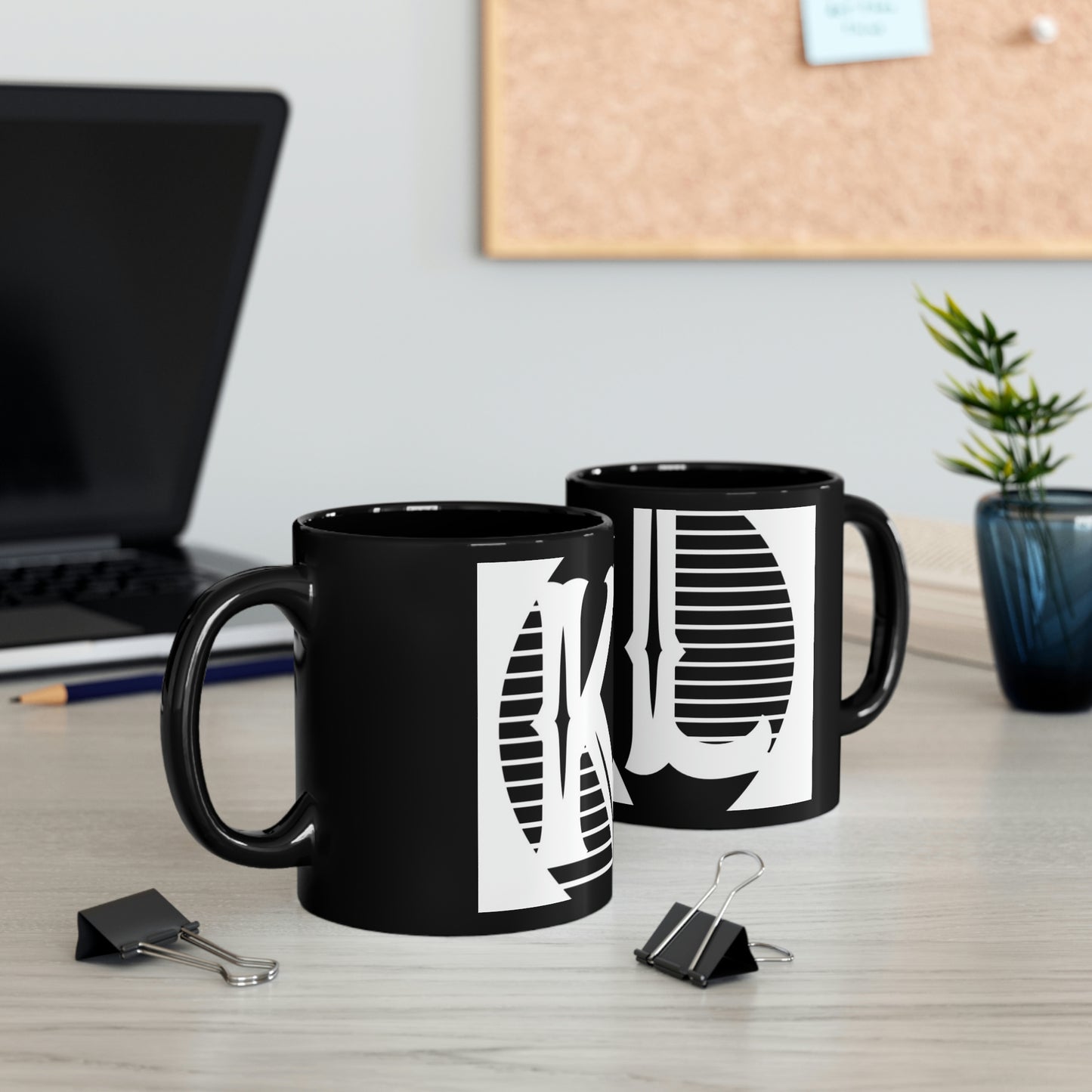 11oz Black Mug
