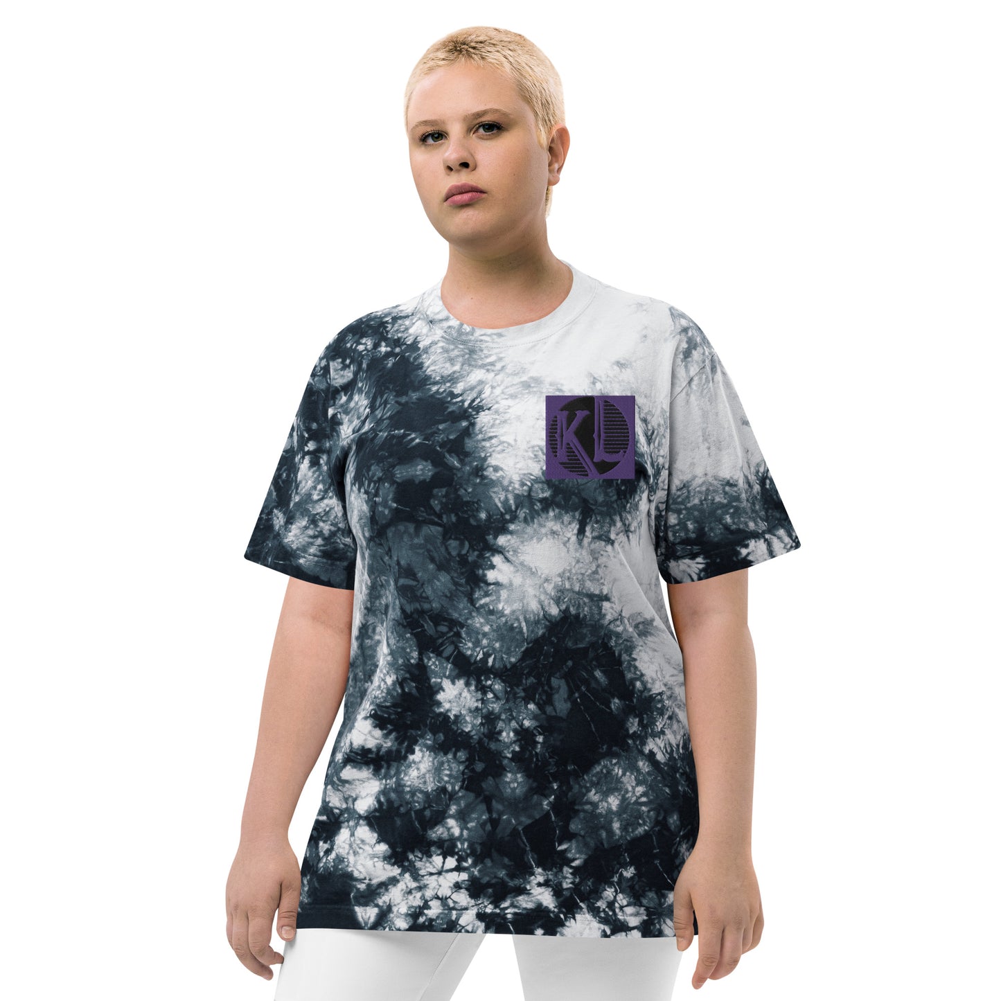 Oversized tie-dye t-shirt