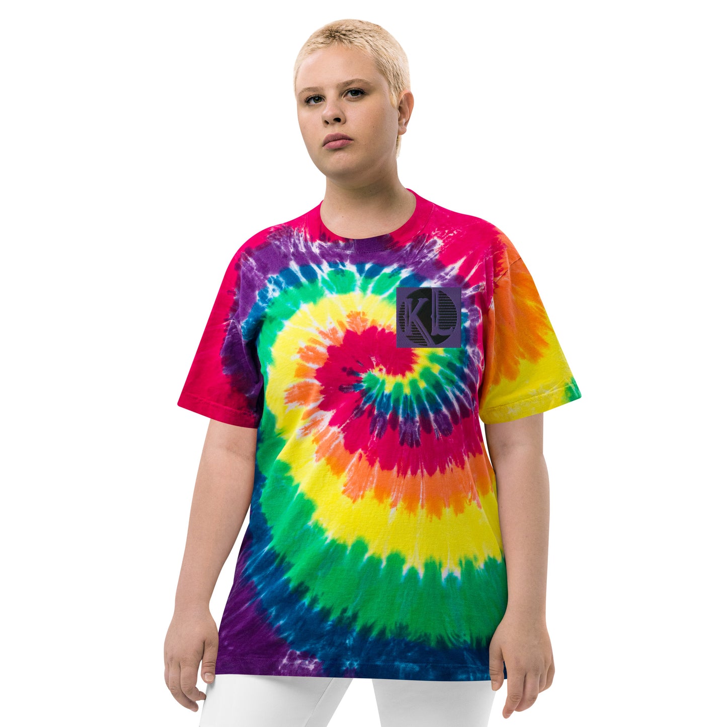 Oversized tie-dye t-shirt
