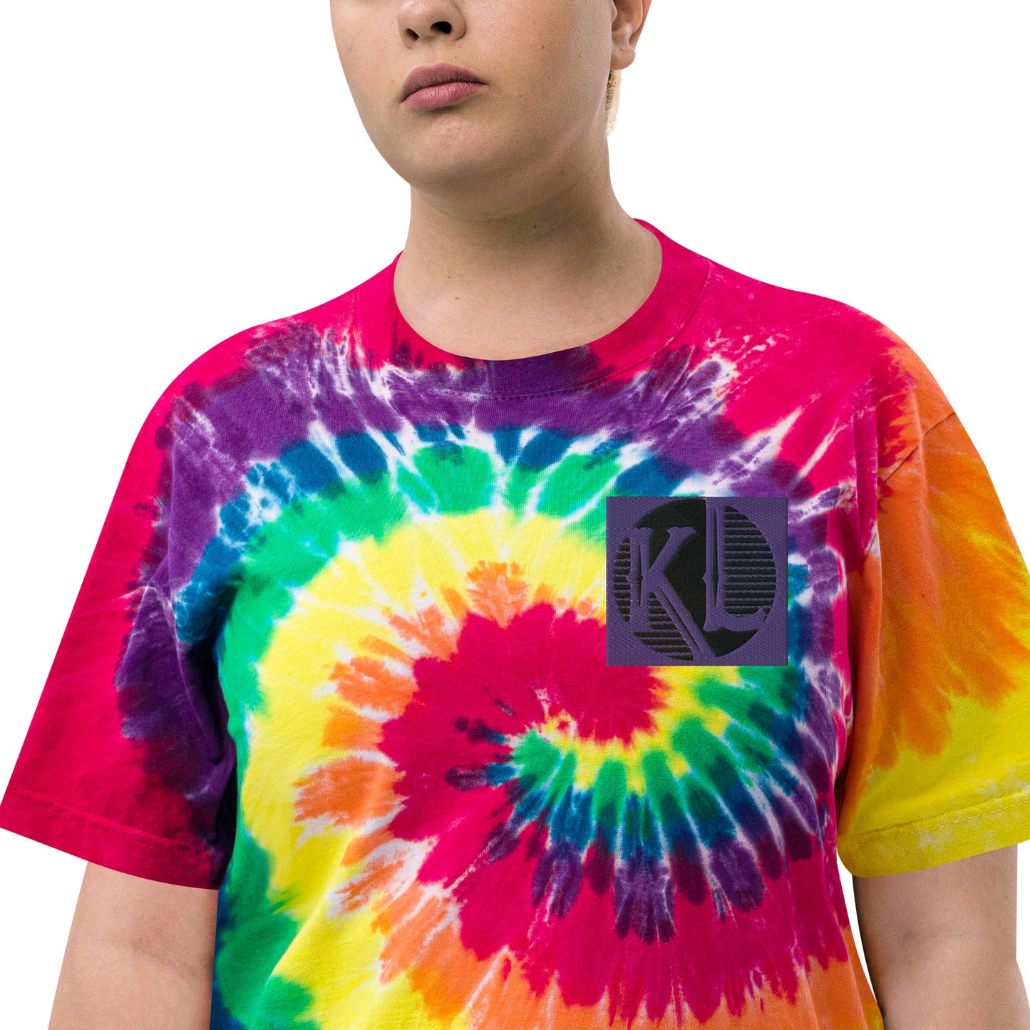 Oversized tie-dye t-shirt