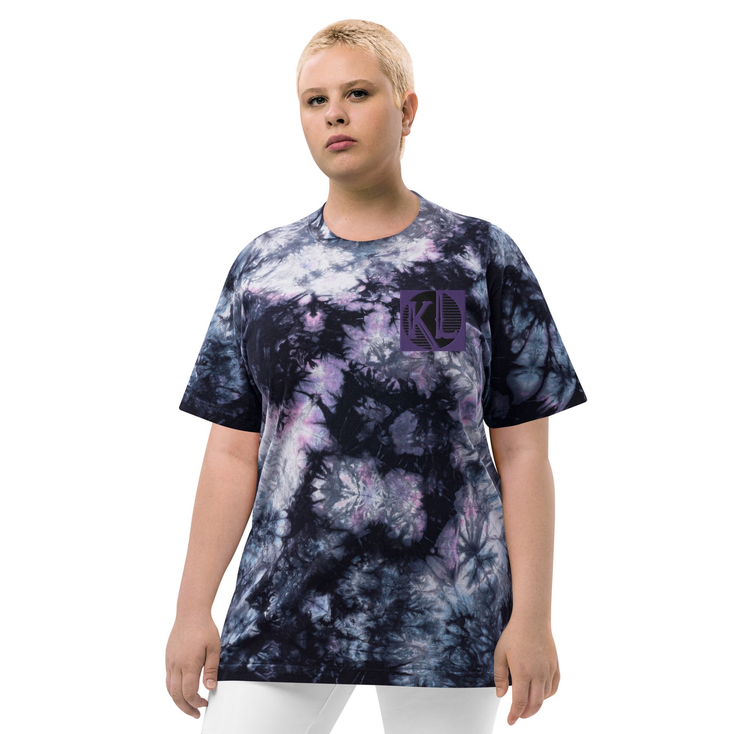 Oversized tie-dye t-shirt