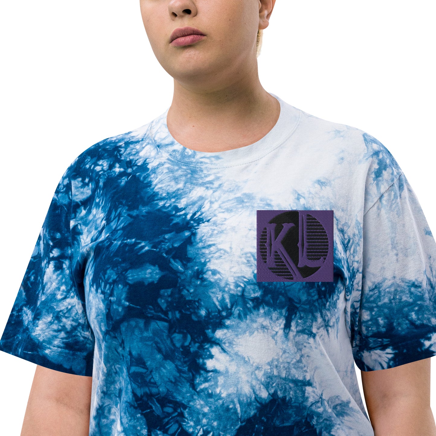 Oversized tie-dye t-shirt