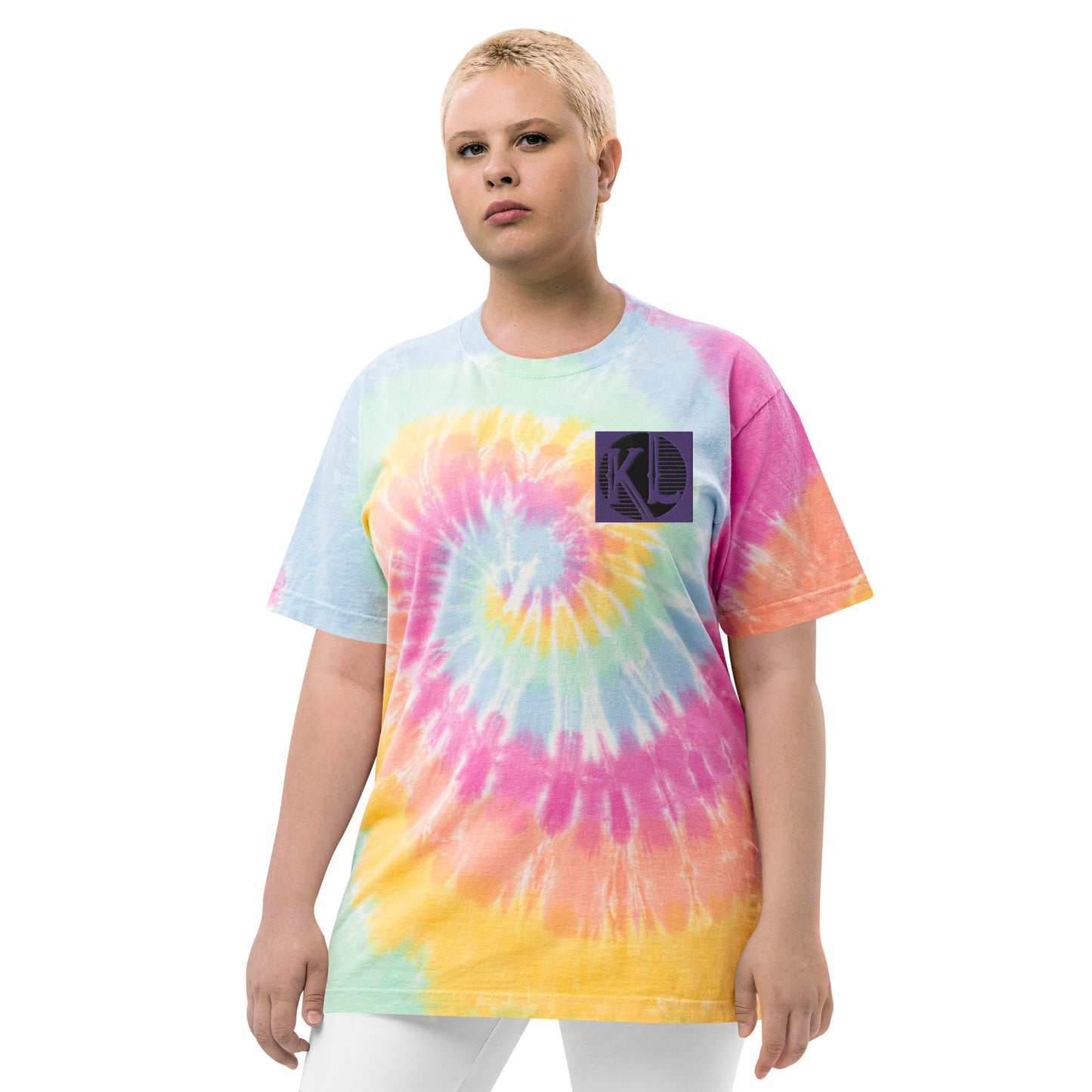 Oversized tie-dye t-shirt
