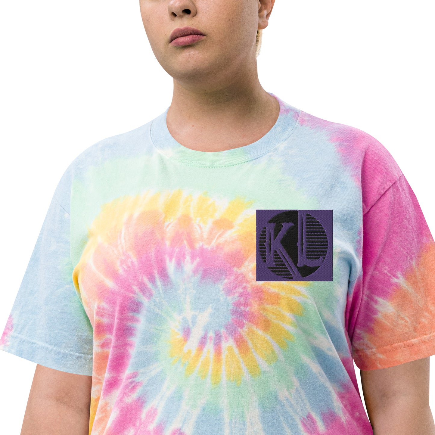 Oversized tie-dye t-shirt